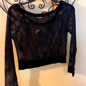 Express Mesh Crop Top